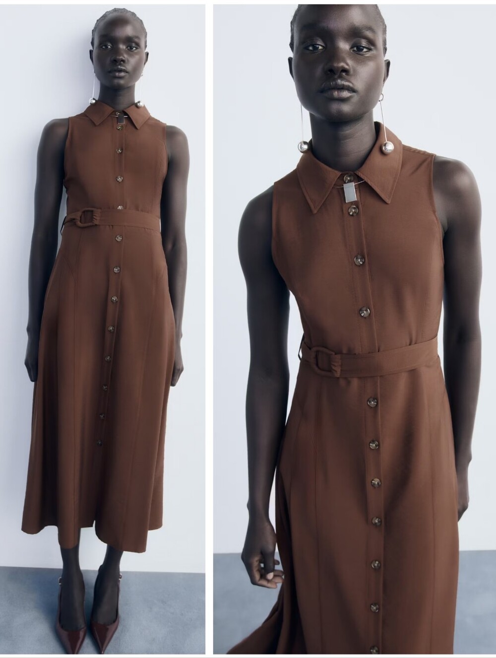 MANGO Shirt Dress